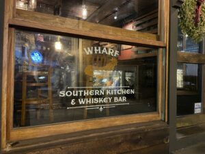 Bowen’s Wharf harbor views from Wharf Southern Kitchen